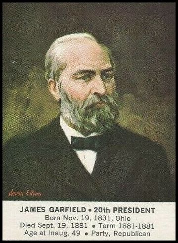 20 James Garfield